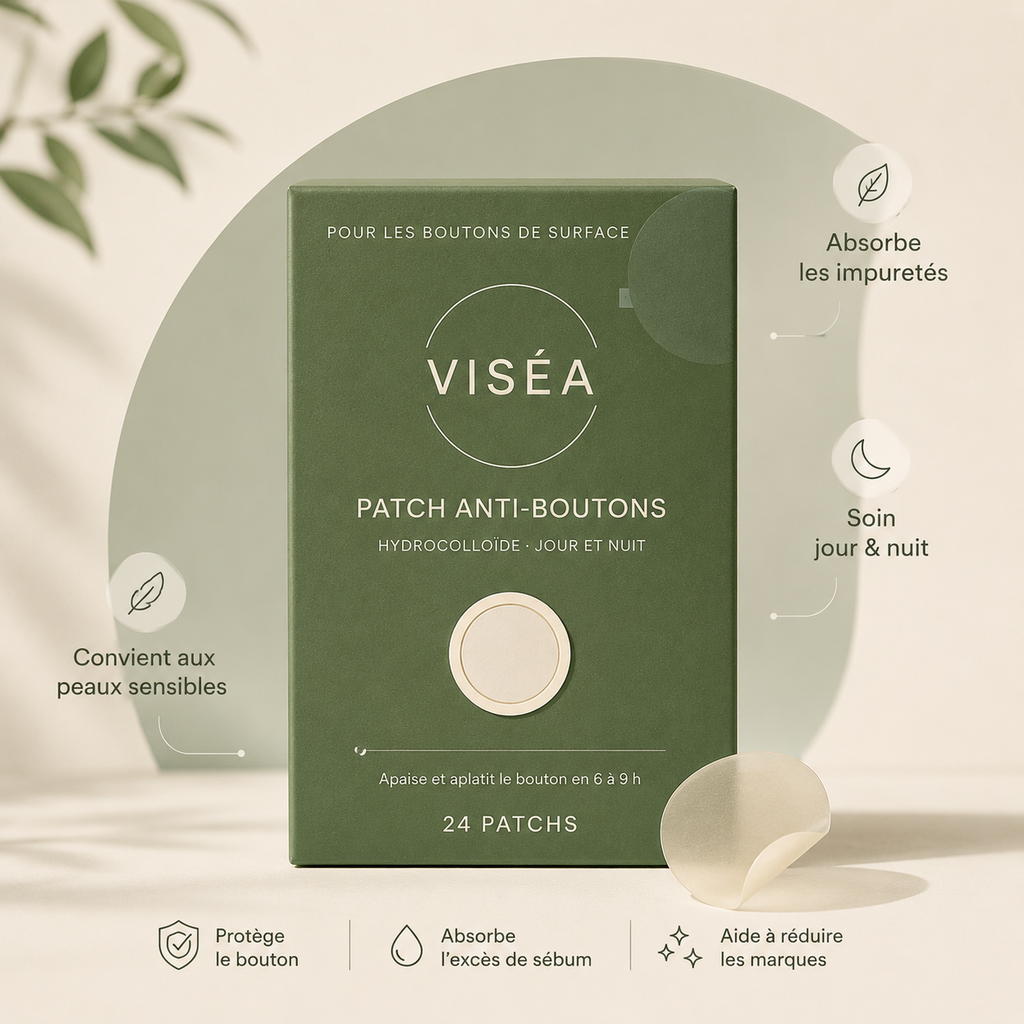 Patch Anti-Boutons Hydrocolloïde — Jour & Nuit